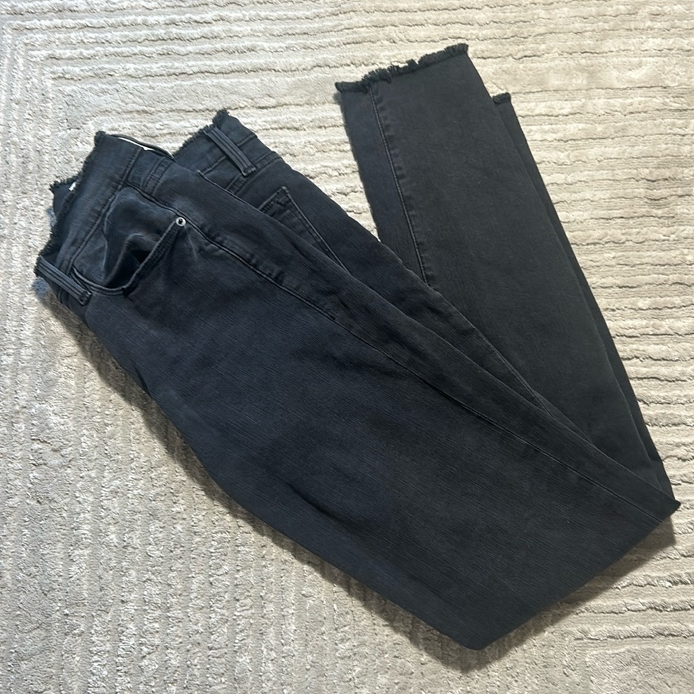 Frame Denim Black High Skinny Jeans